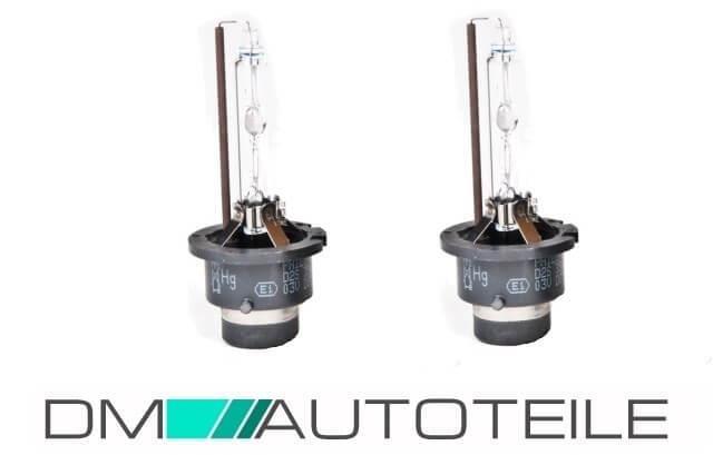 XENON Angel Eyes Scheinwerfer Schwarz D2S Facelift Kit+Brenner passt für BMW E39