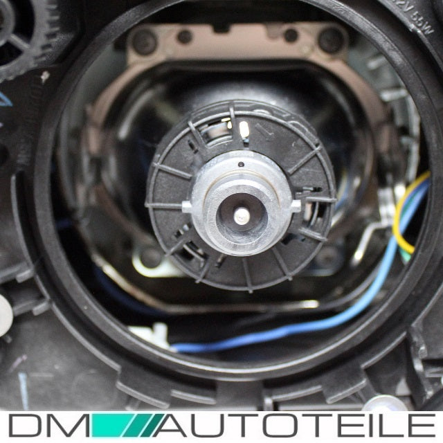 XENON Angel Eyes Scheinwerfer Schwarz D2S Facelift Kit+Brenner passt für BMW E39