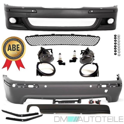 LIMOUSINE Sport Bodykit PDC KOMPLETT Front Heck+ABE*+ANLEITUNG passt für BMW E39