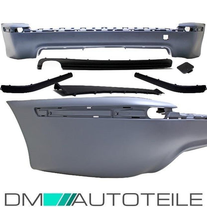 Stoßstange Hinten passt für BMW E39 Touring 95-03 außer M Paket 520-540i +ABE*