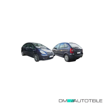 Außenspiegel links kpl. beheizb. glasklar schwarz passt für Citroën Xsara Picasso