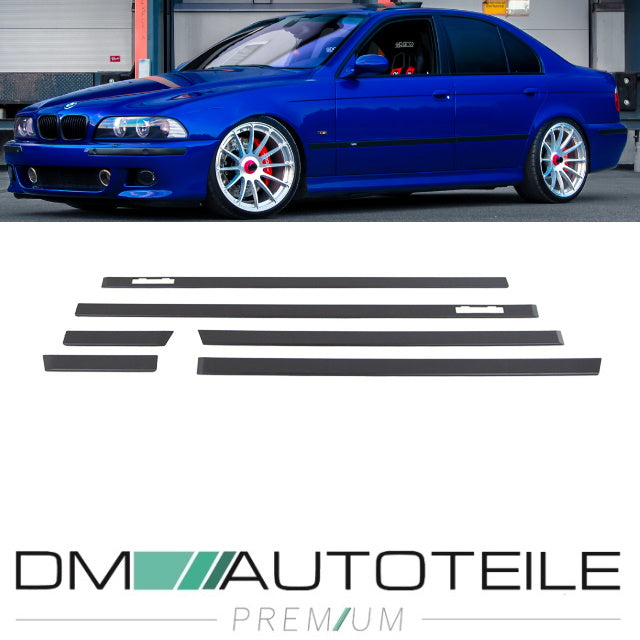 6tlg. Set Türleisten Sport Optik Limousine Touring passt für BMW 5er E39 alle Modelle 95-03