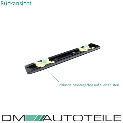 6tlg. Set Türleisten Sport Optik Limousine Touring passt für BMW 5er E39 alle Modelle 95-03