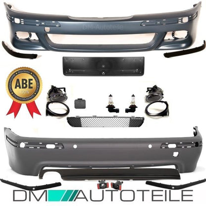 SPORT Bodykit Stoßstange Limousine KOMPLETT passt für BMW E39 außer M M5 mit*ABE