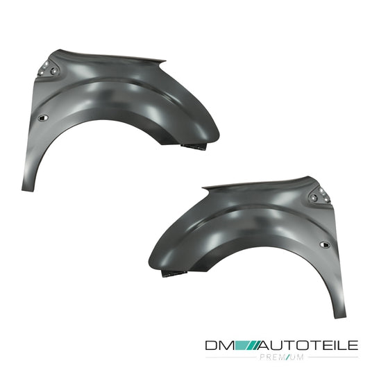Kotflügel SET rechts+links vorne Blinkerloch passt für Citroën Berlingo 08-11