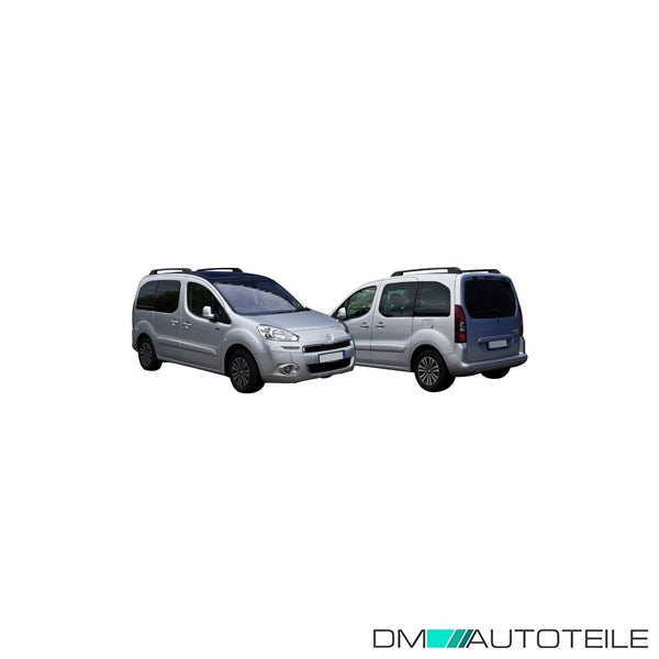 Außenspiegel links konvex grundiert glasklar passt für Peugeot Partner Tepee