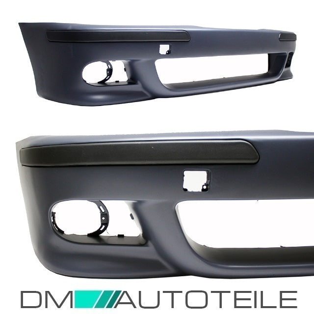 BLACK KIT Stoßstange vorne SPORT 2x Grill Schwarz -NSW-Blinker passt für BMW E39