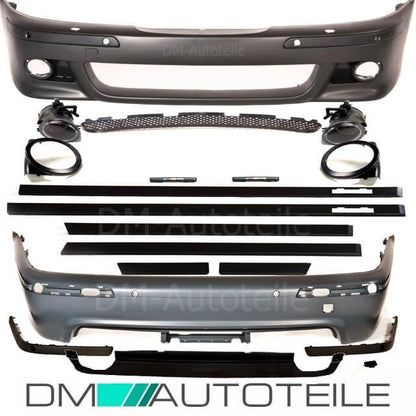 Bodykit Front Heck Stoßstange +Türleisten+Zubehör+ABE*passt für BMW E39 nicht M5