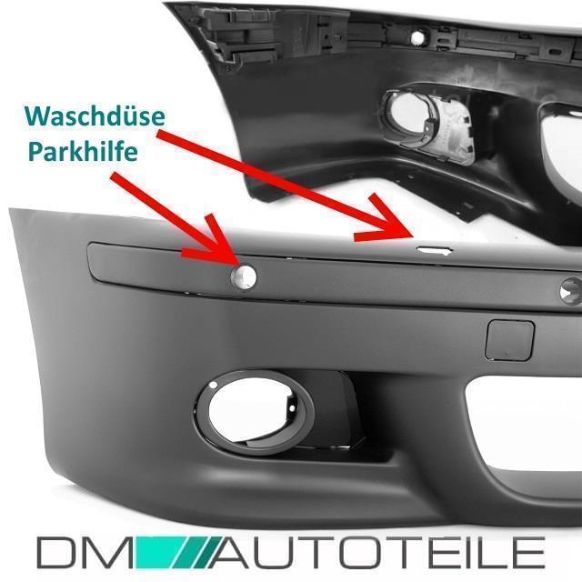 SET Schwarz Stoßstange + Grill +Blinker+ NSW passt für BMW E39 95-03 nicht M+ABE
