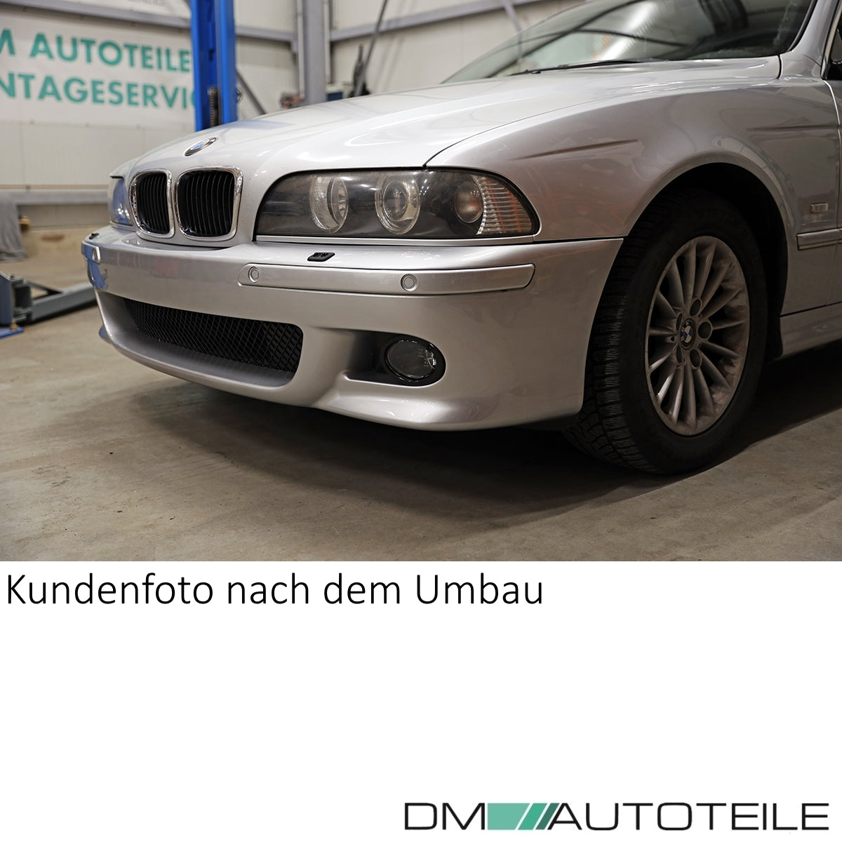 FRONT Stoßstange Limousine Touring passt für BMW E39 SRA+PDC +Nebel Set für M5 M