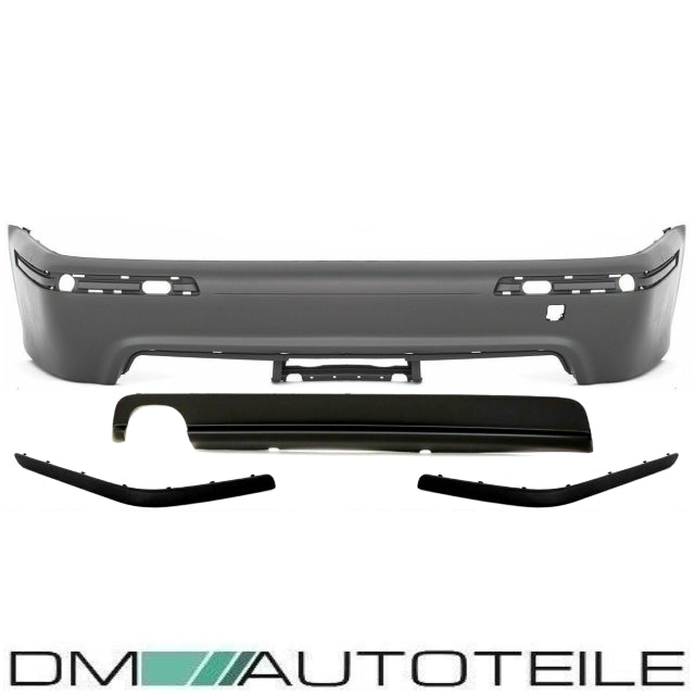 ABE* Sport Stoßstange hinten ohne PDC+Diffusor passt für BMW E39 Limousine 95-04