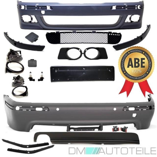 Stoßstange SRA+PDC Front Heck ABS grundiert passt für BMW E39 95-04 nicht M+ABE