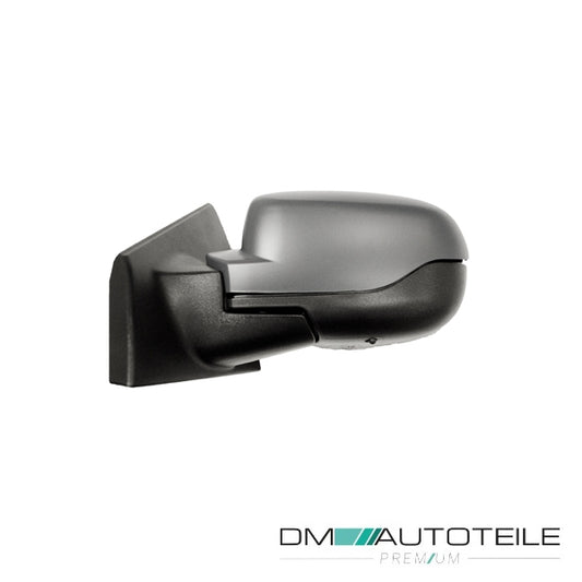 Außenspiegel links Temp. Sensor beheizb. grundiert passt für Renault Clio III