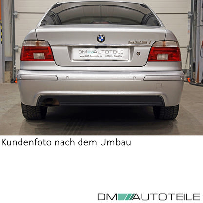 Heckdiffusor Schwarz Stoßstange 520-540i passend für BMW 5er E39 mit M-Paket+ABE