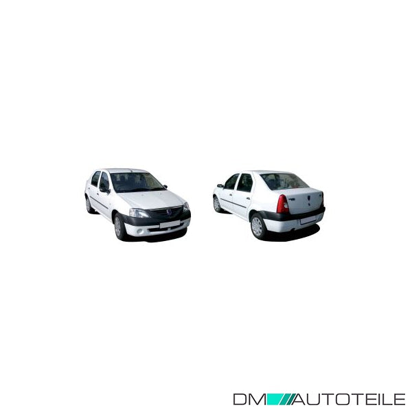 Außenspiegel links kpl. beheizb. elektr. schwarz passt für Dacia Logan, Logan I