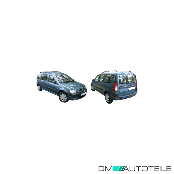 Stoßstange vorne schwarz passt für Dacia Logan MCV 06-08 ohne Nebelscheinwerfer
