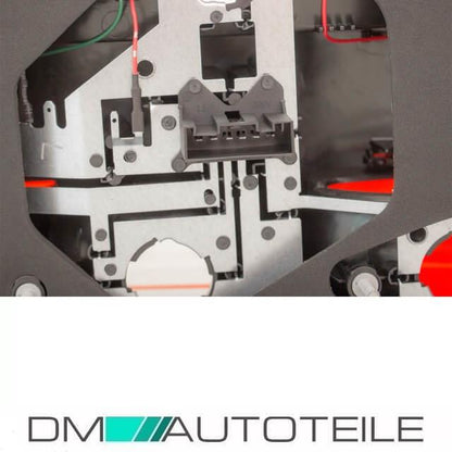 LIMOUSINE Heckleuchten Rückleuchte passt für BMW E39 Facelift Rot Weiß Celis SET