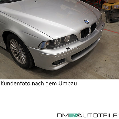 ABE* Stoßstange vorne Limo Touring SRA/PDC+Nebel Schwarz passt für BMW E39 M5 M