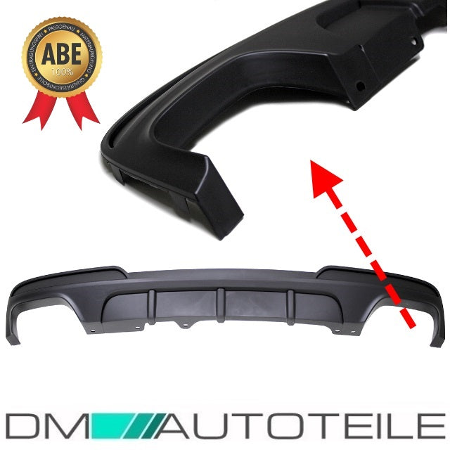 Umbau Diffusor Sport-Performance + Blenden SET passend für BMW F10 F11 M550 10-17