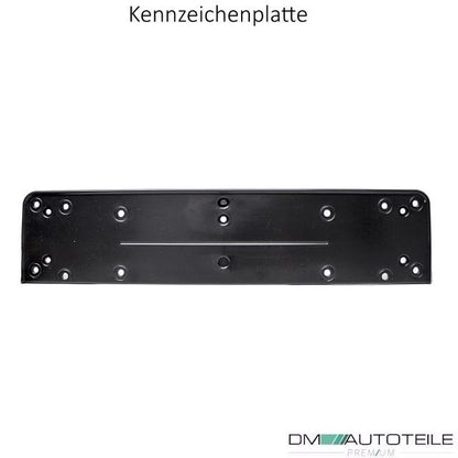 Zubehör SET Gitter + Abdeckungen passend für BMW E60 E61 mit M-Paket Stoßstange