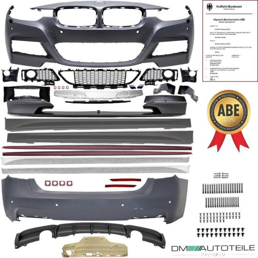 Sport-Peformance Bodykit Stoßstange passend für BMW F30 335 Umbau Zubehör + ABE