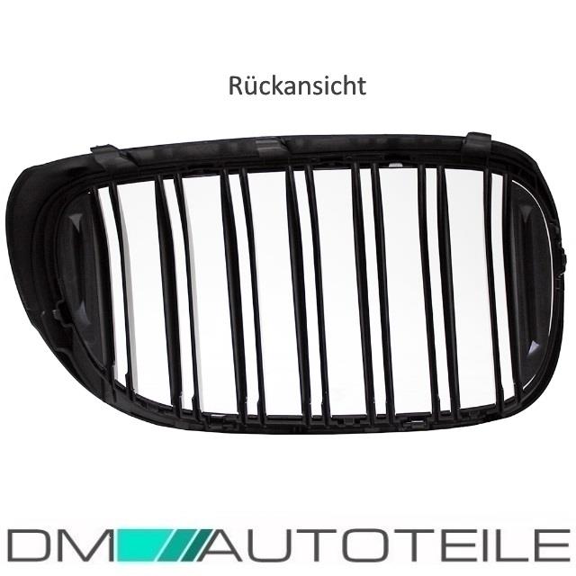 Doppelsteg Kühlergrill Schwarz GLANZ Performance passt für BMW 7er G11 G12 2014>