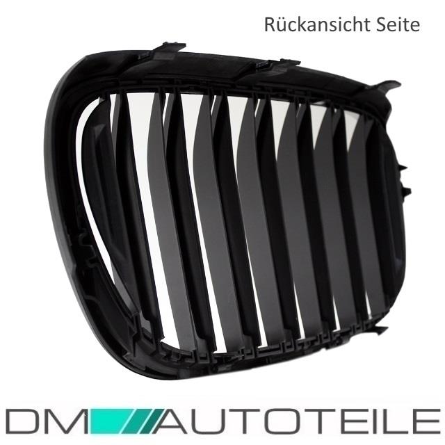 Doppelsteg Kühlergrill Schwarz GLANZ Performance passt für BMW 7er G11 G12 2014>
