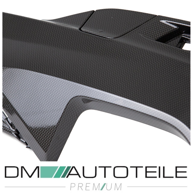 Diffusor Heckdiffusor Sport-Performance Carbon hochglanz passend für BMW 5er G30 G31 mit M-Paket