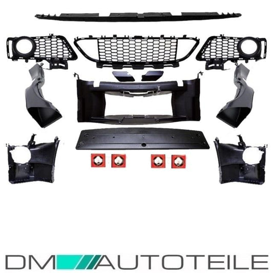 SET ZUBEHÖR KOMPLETT Gitter + Grill Stoßstange vorne nur für BMW F30 F31 M-Paket