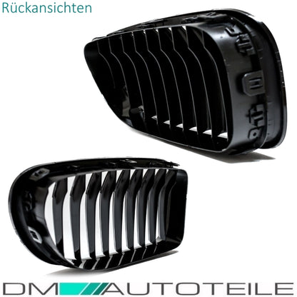 Kühlergrill Schwarz hochglanz passend für BMW 6er F12 F13 F06 Sport-Performance