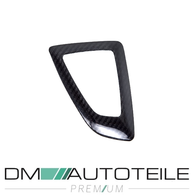 Echt-Carbon Abdeckung Rahmen passt für BMW 1er F20 F21 / 2er F22 F23 Automatik
