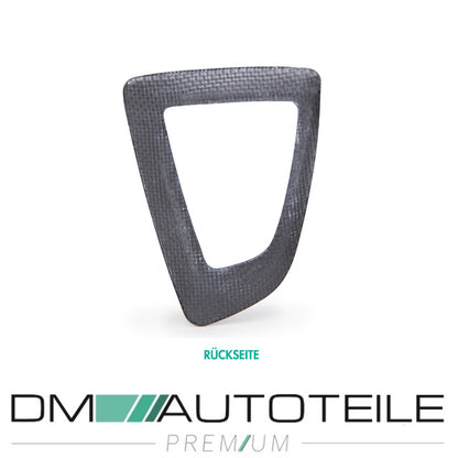 Echt-Carbon Abdeckung Rahmen passt für BMW 1er F20 F21 / 2er F22 F23 Automatik