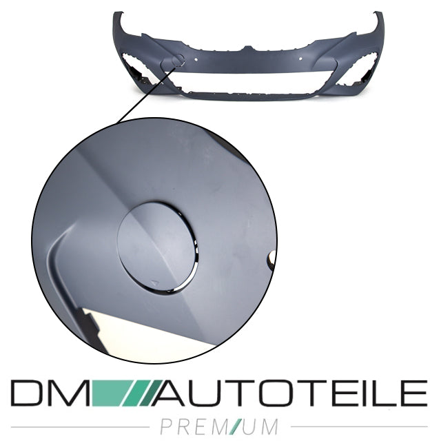 Umbau Sport Stoßstange vorne für Parkhilfe (4x) passt für BMW 3er G20 G21 Serie auch M-Paket + ABE