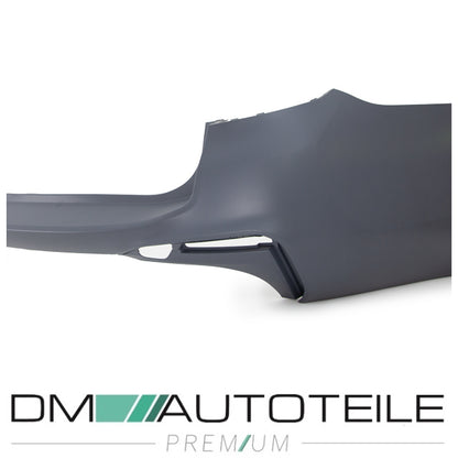 Sport Stoßstange hinten +Diffusor +Zubehör passend für BMW 5er G31 Touring auch M-Paket Stoßstange 17>