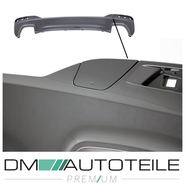 Sport Stoßstange hinten +Diffusor +Zubehör passend für BMW 5er G31 Touring auch M-Paket Stoßstange 17>
