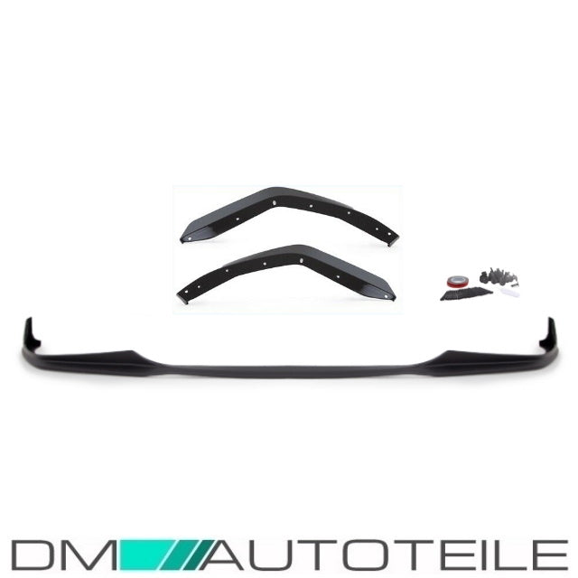 Sport-Performance Frontspoiler Lippe Schwarz Matt passt für BMW 3er G20 G21 M-Paket ab 2019 + ABE