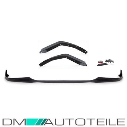 Sport-Performance Frontspoiler Lippe Schwarz Matt passt für BMW 3er G20 G21 M-Paket ab 2019 + ABE