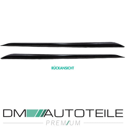 Set Sport Seitenschweller grundiert mit Ambiente Licht passt für BMW 3er G20 G21 Serie + M-Paket