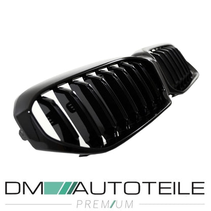 Sport Performance Kühlergrill schwarz passt für BMW 5er G30 G31 LCI Facelift ohne Kamera