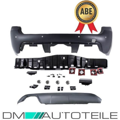 TOURING Sport Stoßstange Hinten Heck PDC 04-07 passt f. BMW E61 auch M Paket+ABE