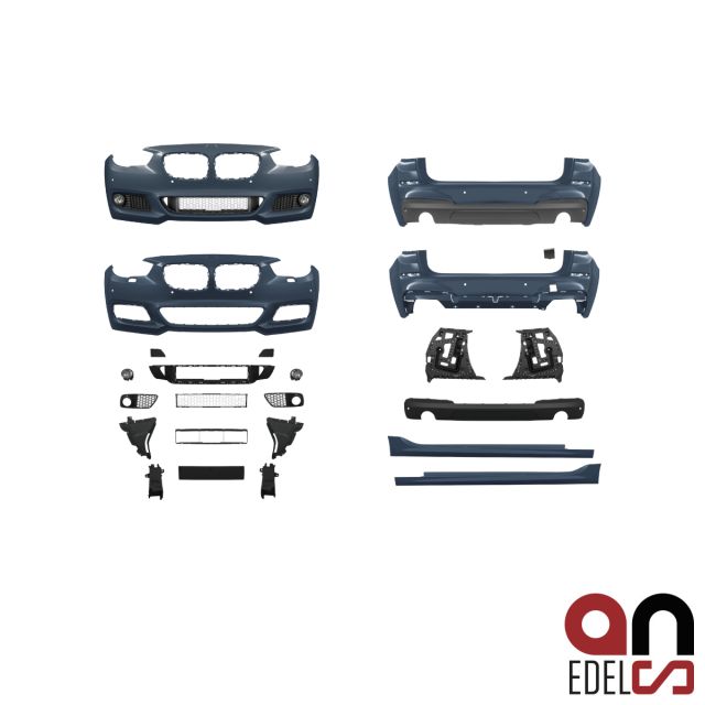 AN Sport Bodykit 535i 535d Komplett Vorne Seite Hinten passt für BMW 5er F07 Gran Turismo GT Serie & M-Paket 09-13