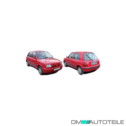 Stoßstange vorne schwarz rauh passt für Nissan Micra K11 Vorfacelift 92-98
