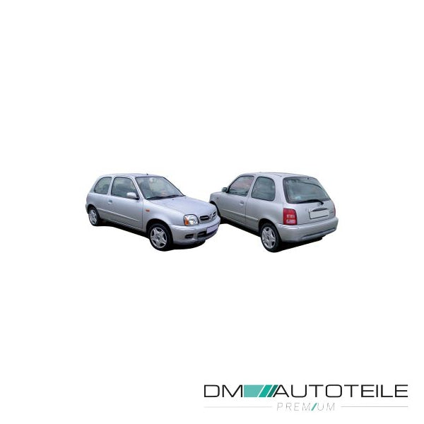 Stoßstange vorne grundiert schwarz passt für Nissan Micra K11 Facelift ab 00-03