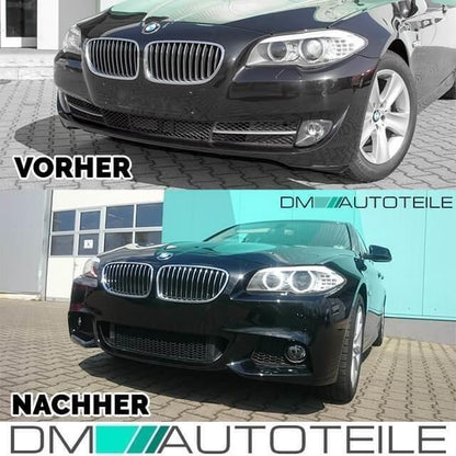 Satz Bodykit Front + Heck Stoßstange + Seitenschweller passend für BMW 5er F10 Limousine Serie & M-Paket +ABE*