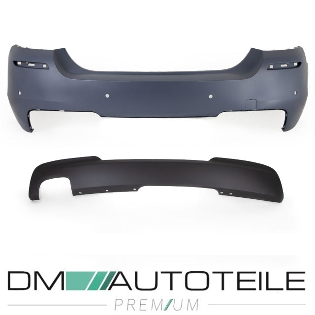 Sport Umbau Heck Stoßstange hinten für PDC passt für BMW 5er F10 Serie auch M-Paket 10-17+ABE*