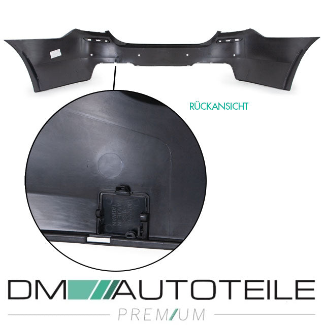 Sport Umbau Heck Stoßstange hinten für PDC passt für BMW 5er F10 Serie auch M-Paket 10-17+ABE*