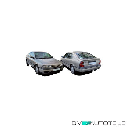 Außenspiegel rechts konvex schwarz passt für Nissan Primera, Primera Hatchback