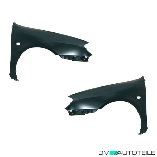 Kotflügel SET rechts+links vorne Blinkerloch für Nissan Primera Hatchback 99-02