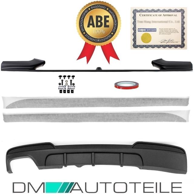 Sport-Performance Spoiler+ Folie+ Diffusor passt für BMW F10 F11 M-Paket +ABE*