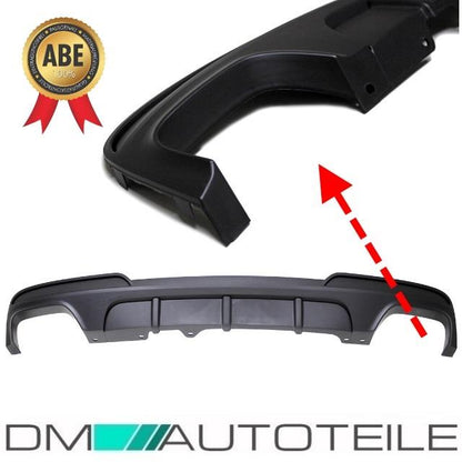 Diffusor Heckdiffusor Sport-Performance passt für BMW F10 F11 M550 mit M-Paket